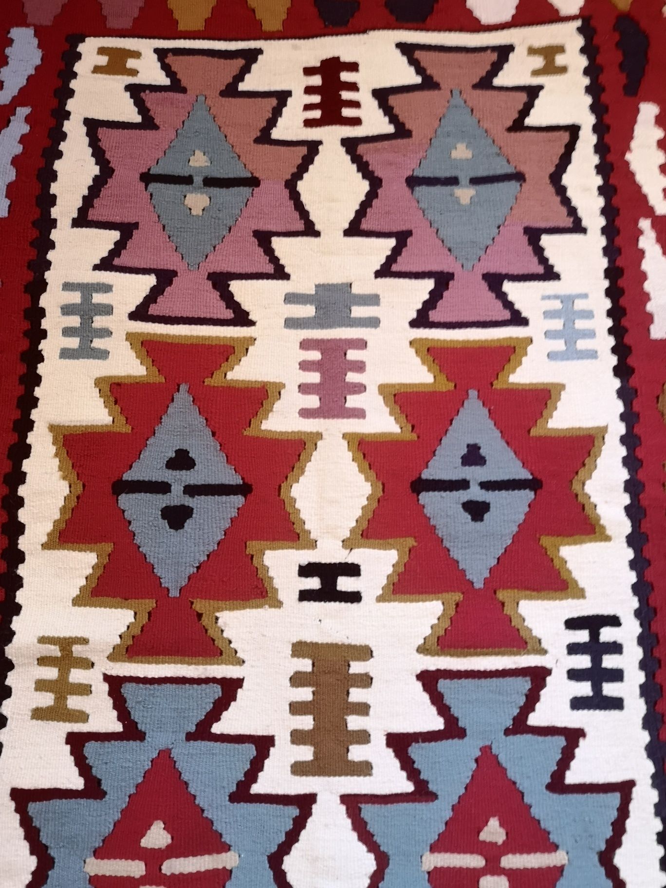 Dywan dywanik wełniany z Turcji kilim