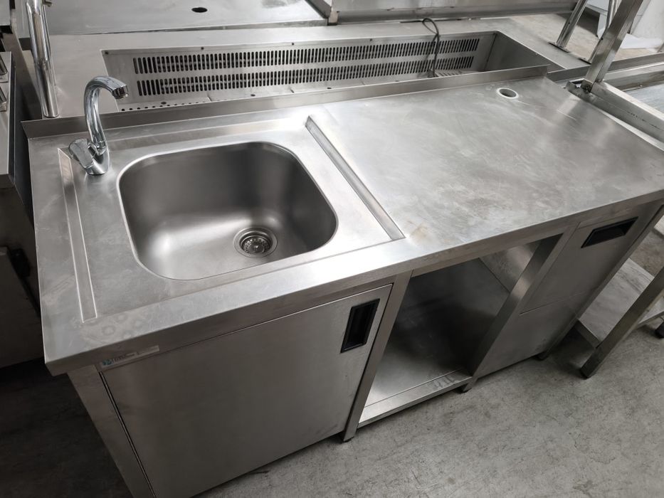 movel inox com pio e tulha