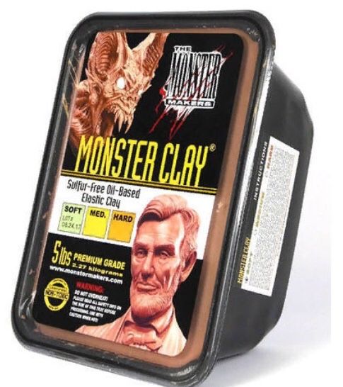 Профессиональный скульптурный пластилин Монстер Клэй Monster Clay