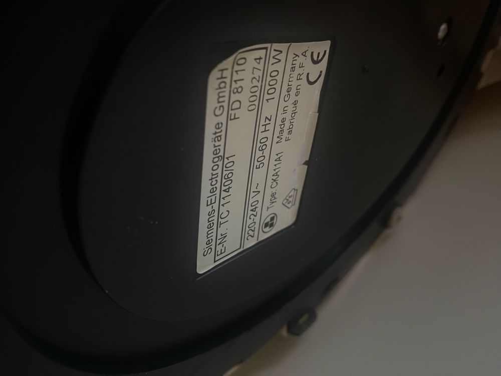 Кофеварка siemens