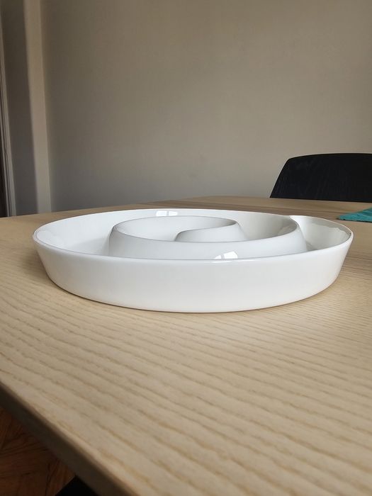 Conjunto de 2 Pratos NOVOS design em espiral