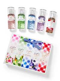 Nowy zestaw 5 mgiełek zapachowych 5x75ml Bath & Body Works Gingham