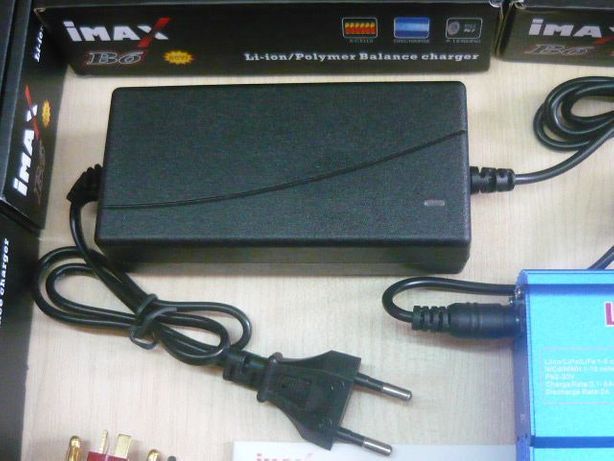 Зарядное с блоком питания iMAX B6 80W 5A LiPo Liion LiFe аккумулятор