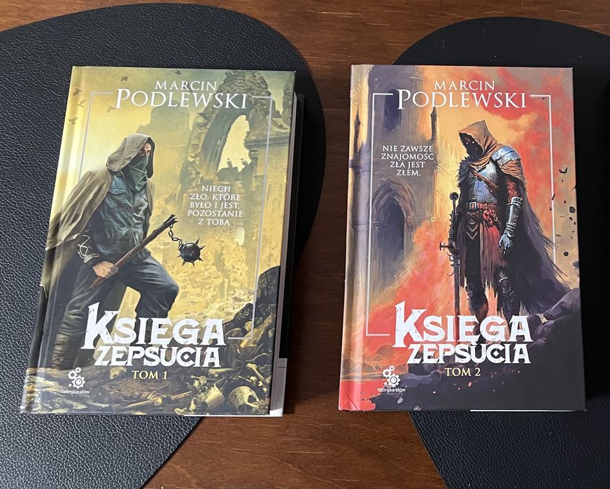 Marcin Podlewski. Księga zepsucia tom 1 i 2.