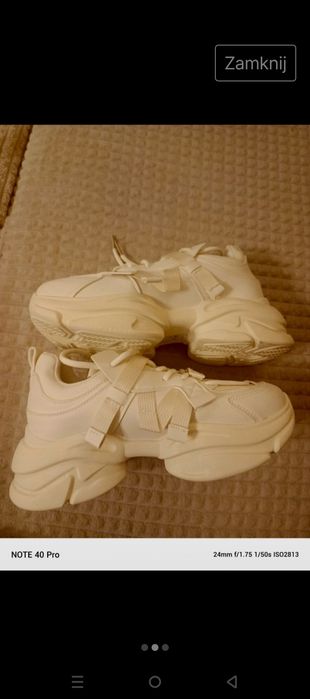 Nowe buty na koturnie 39