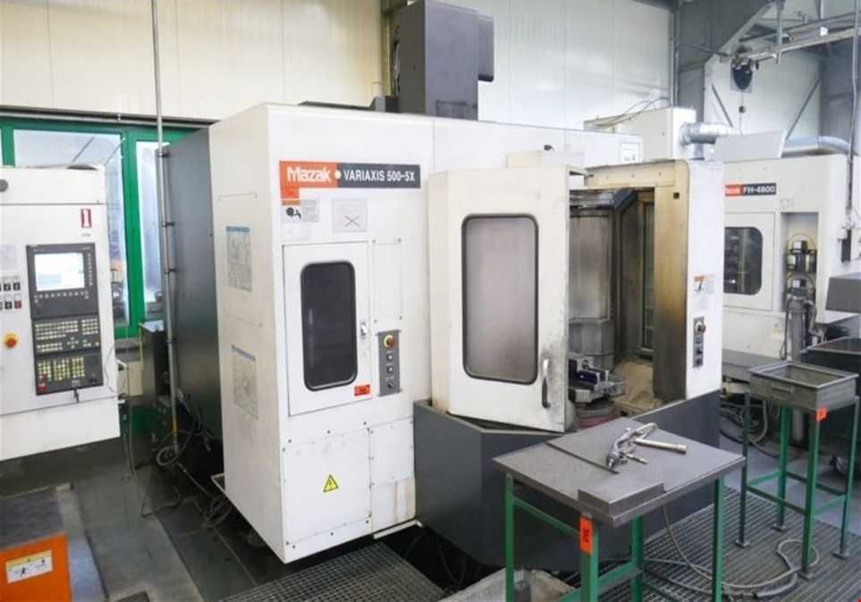 5ти ос-й Фрезерний обробний центр з ЧПУ Mazak Variaxis 500-5X, 2005 р.