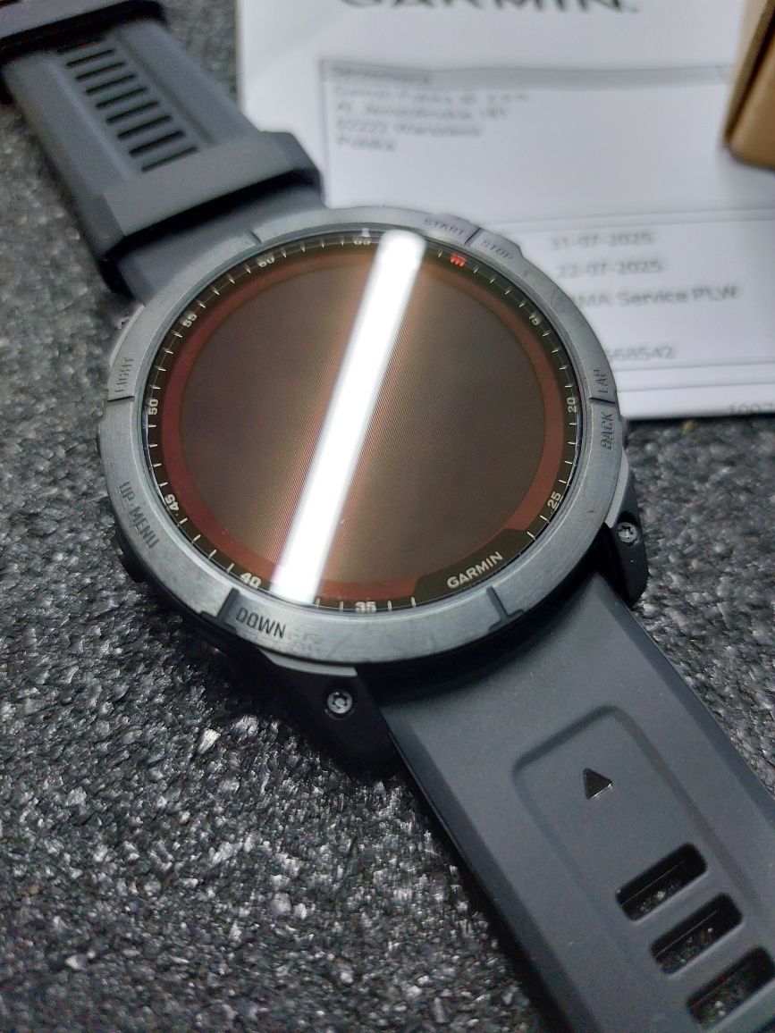 Garmin Fenix 7X Sapphire Solar Titanium DLC Multiband