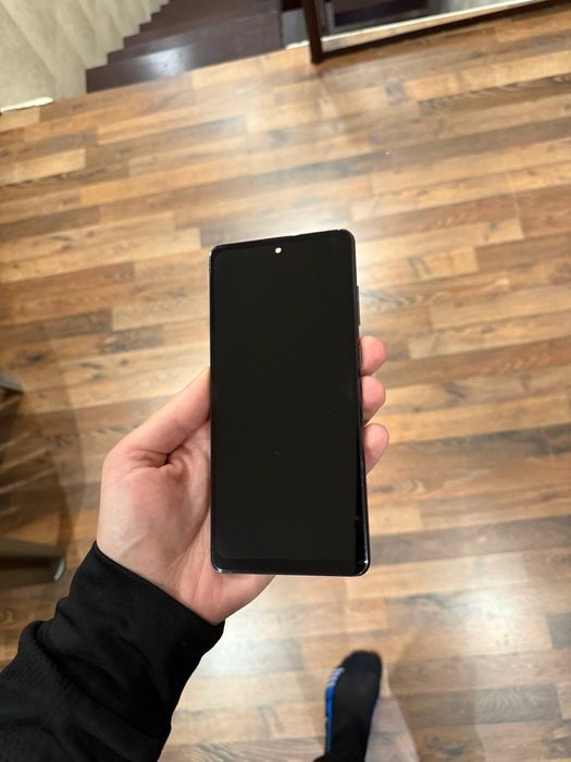 Дисплей Samsung Galaxy Note 10 Lite с рамкой Black экран + сенсор