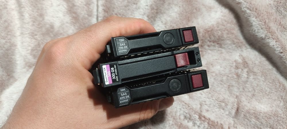 Продам SAS 10K, 15K диски (1.2TB, 600GB, 300GB, 146GB))