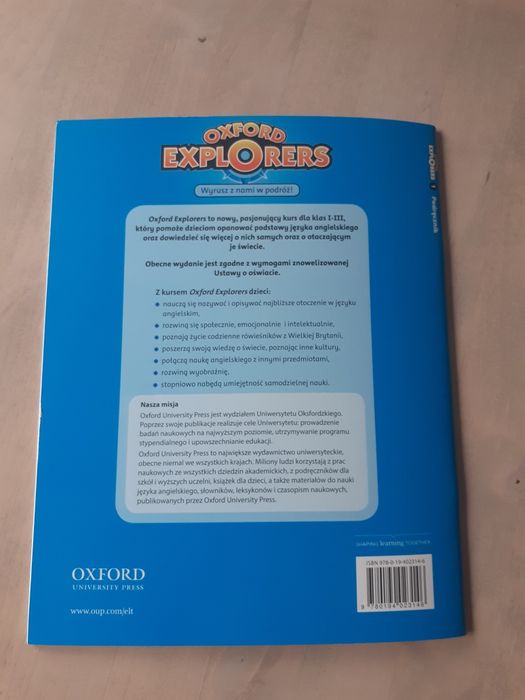 Oxford Explorers- podręcznik + z. ćwiczeń