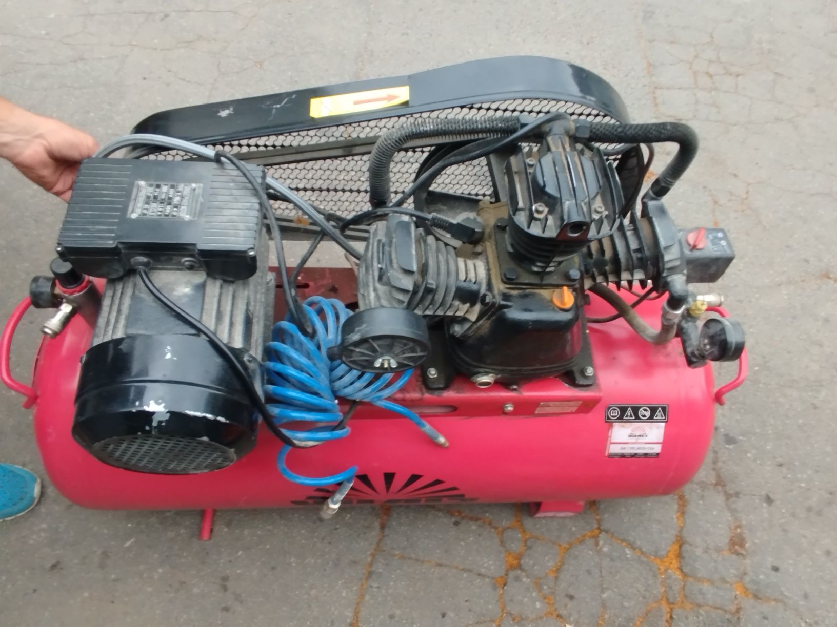 воздушный компрессор Vitals Professional модели GK 100.j653-12a