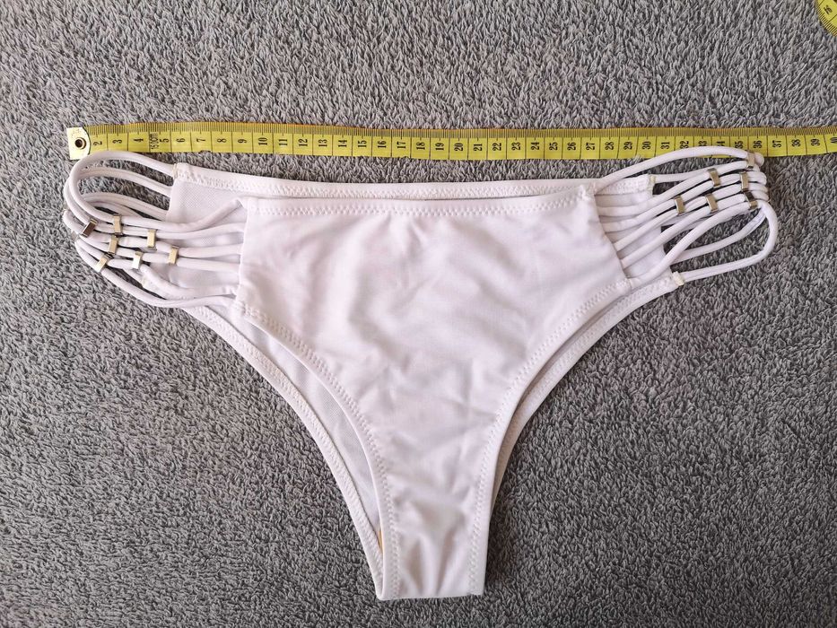 Strój kąpielowy dwuczęściowy damski biały r.M NOWY!