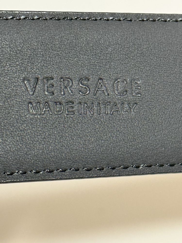 Ремінь Versace Срібний