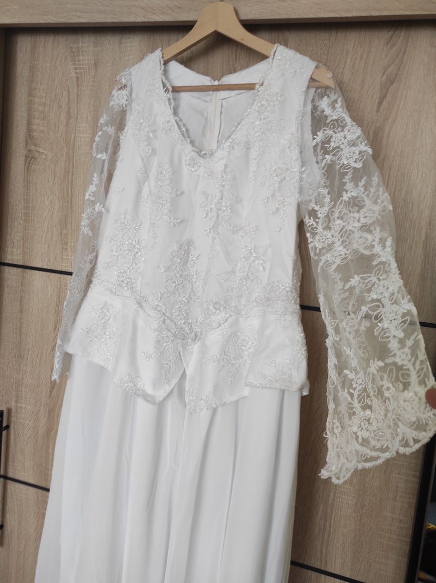 Suknia ślubna ślub wesele Plus size 48 46 44