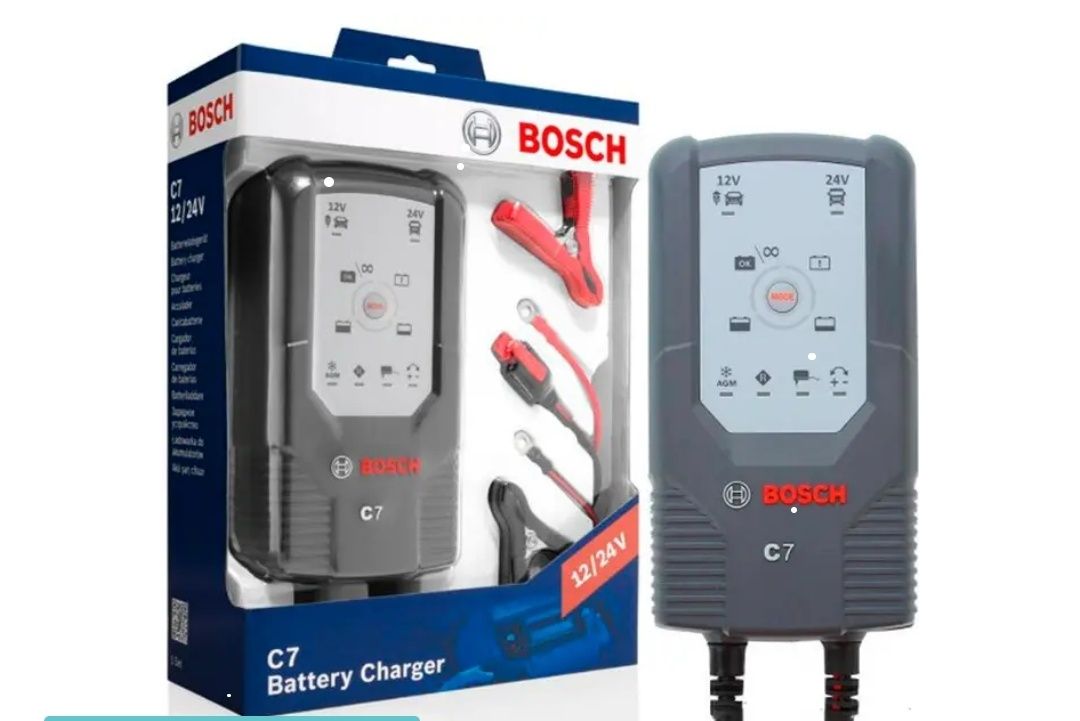 Зарядний пристрій автомобільного акумулятора Bosch C7