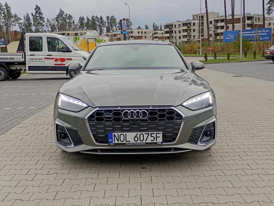Audi A5 Sportback S-line S-tronic Quattro 265 km Virtual Bang Olufsen Matrix LED