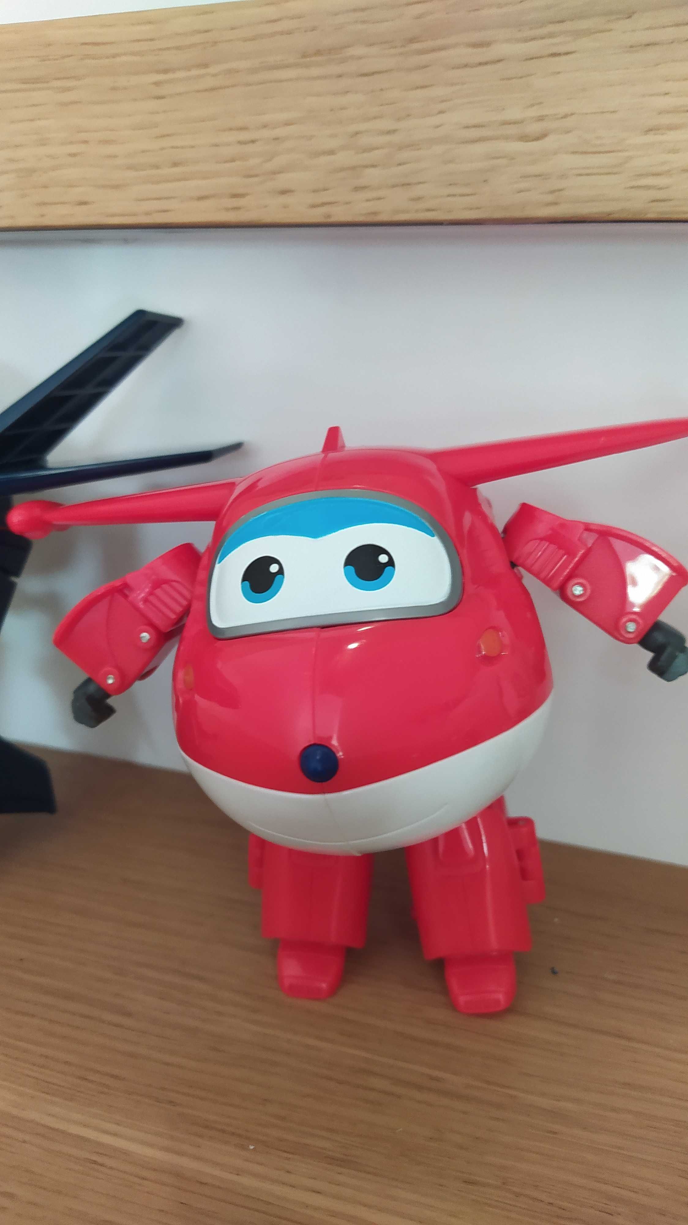 Super Wings samoloty duże roboty rozkładane, 4 szt.