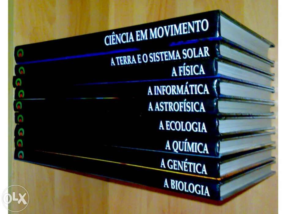 Enciclopédia das Ciências (9 livros todos em estado de NOVO)