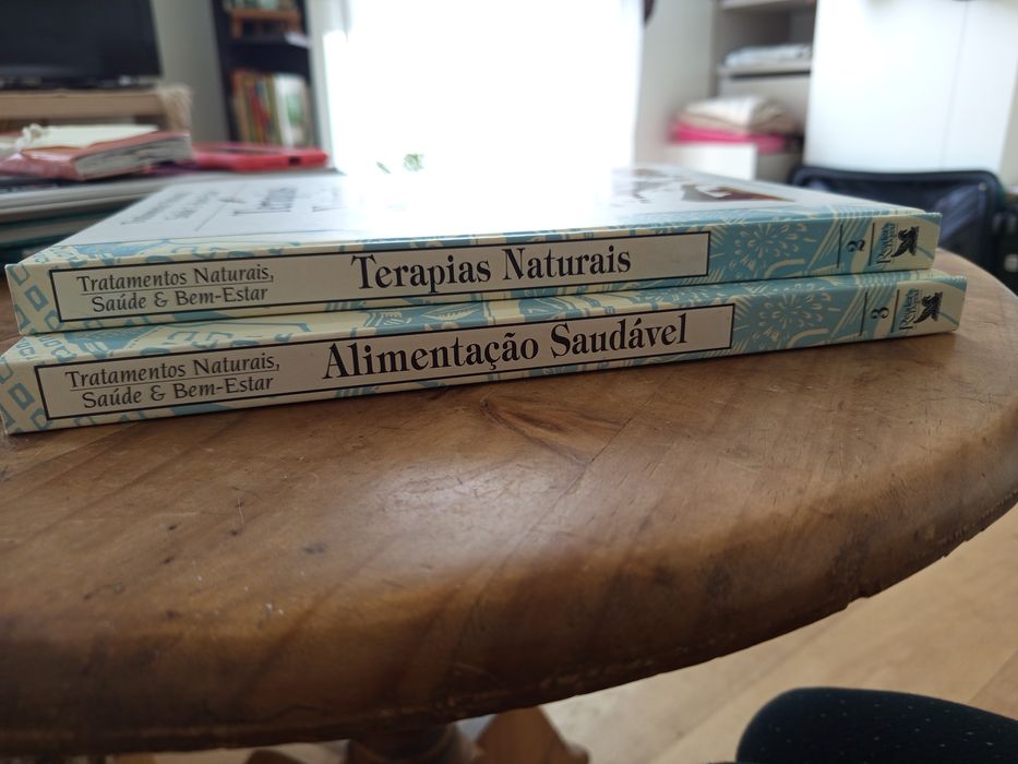 2 livros Vida Saudável - novos