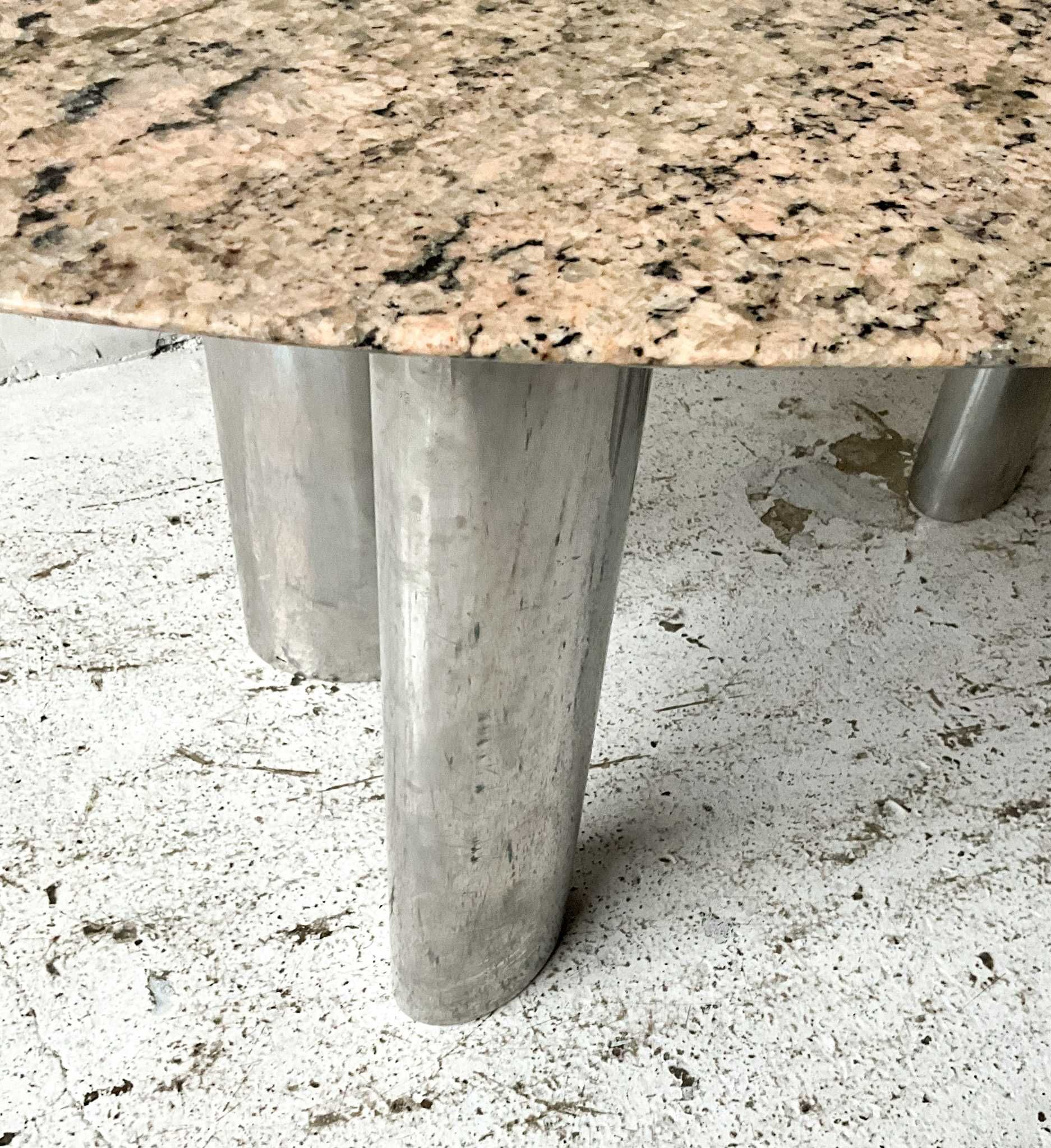 Peter Draenert rozkładany stół granitowy lata 90 2000 vintage design