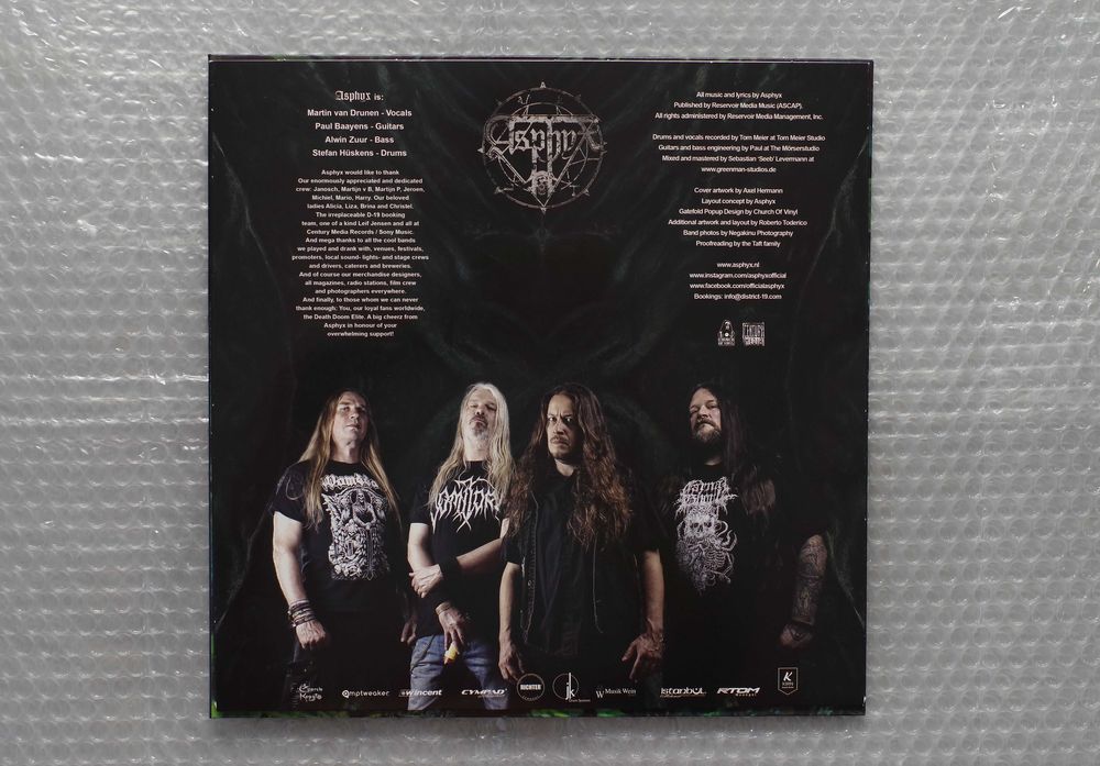Asphyx – Necroceros. WINYL. Nowa