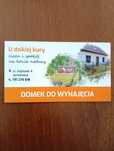 Domek letniskowy do wynajęcia