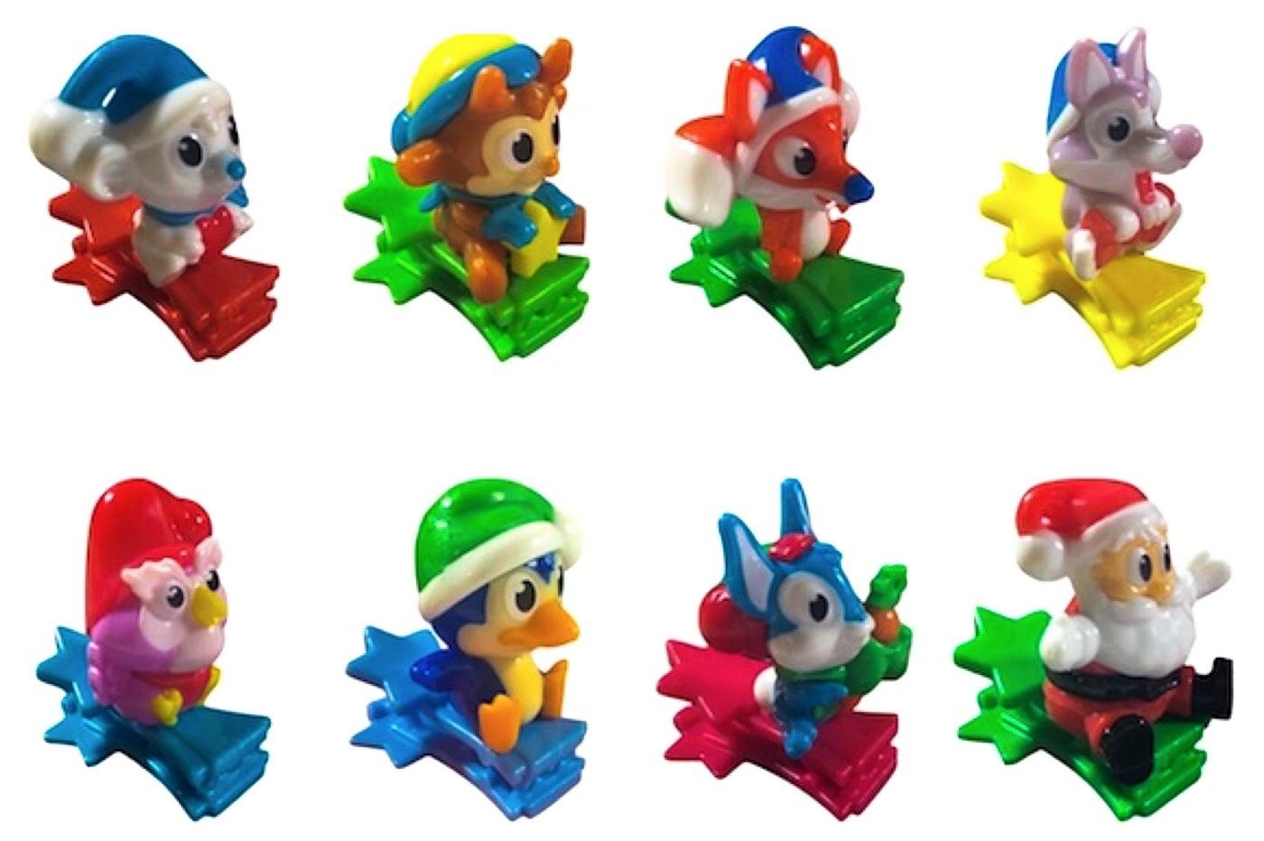 Raposa Figura Miniatura SE271 brinde Ovo Kinder Surpresa 2017 Natal