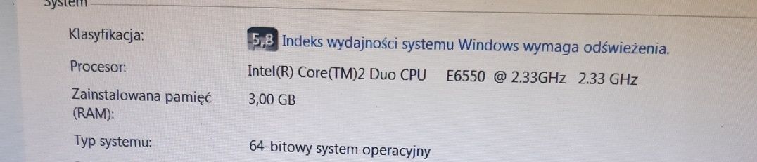 płyta glówna asus p5k z procesorem intel