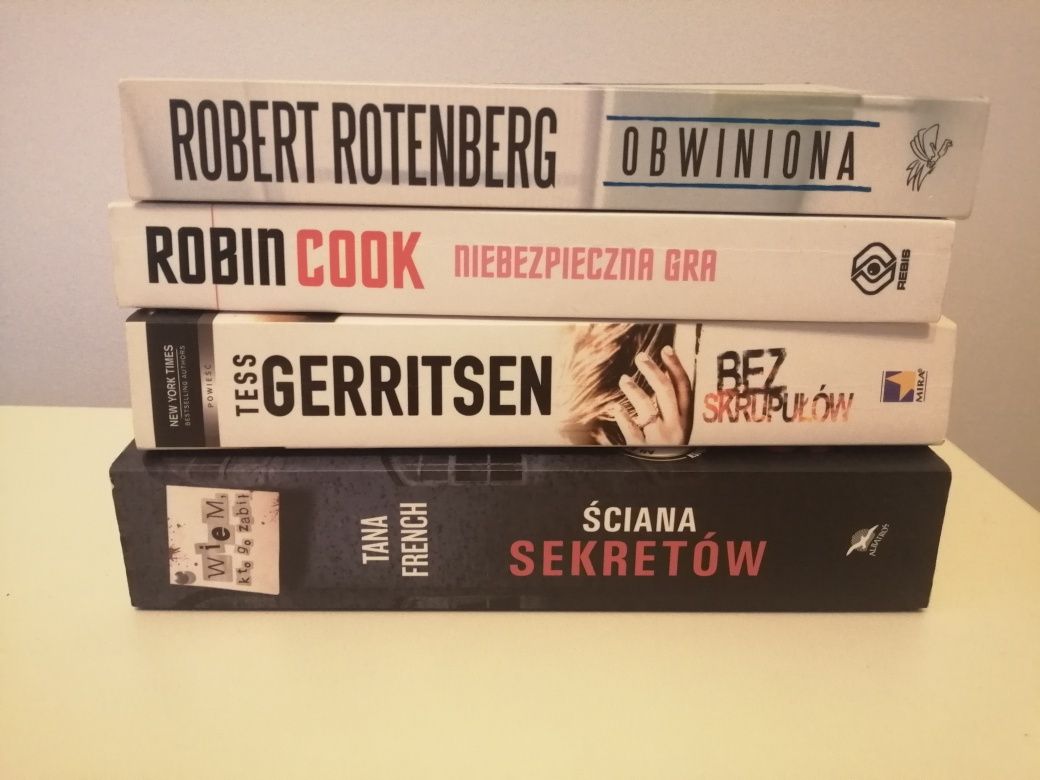 Kryminały Cook, Rotenberg, Gerritsen, French