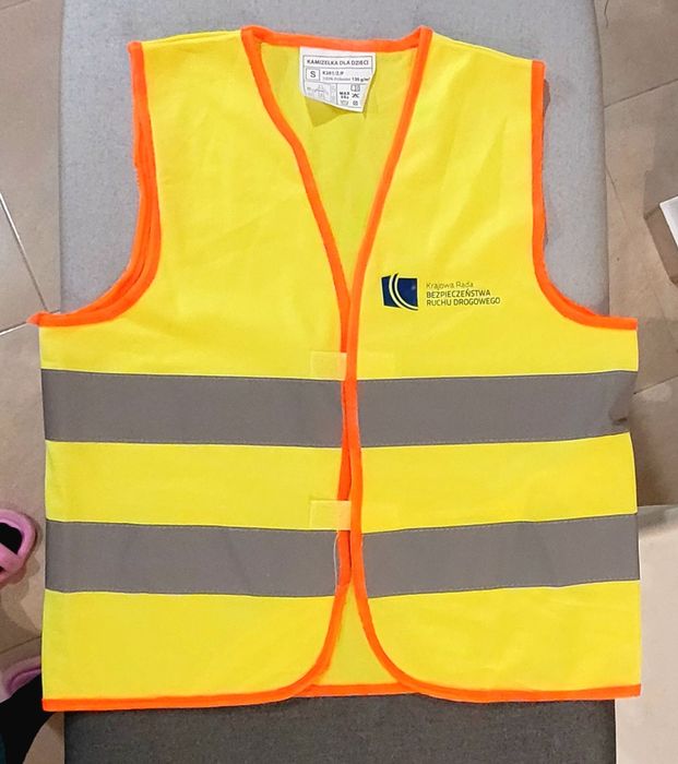 Kamizelka bezpieczeństwa odblaskowa dla dzieci