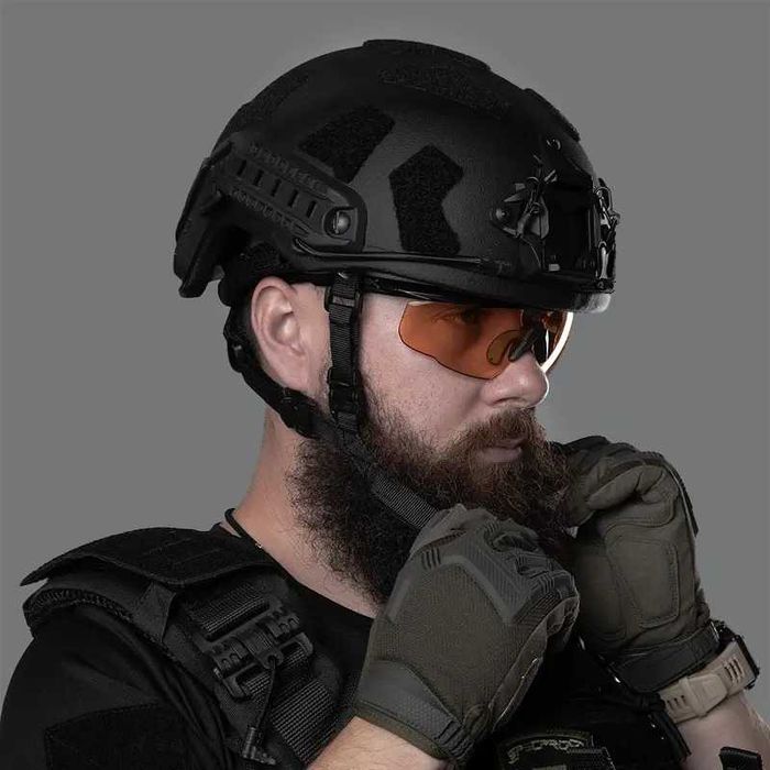 Шолом FAST Wendy Black NIJ IIIА (3А) 1 клас ДСТУ Чорний