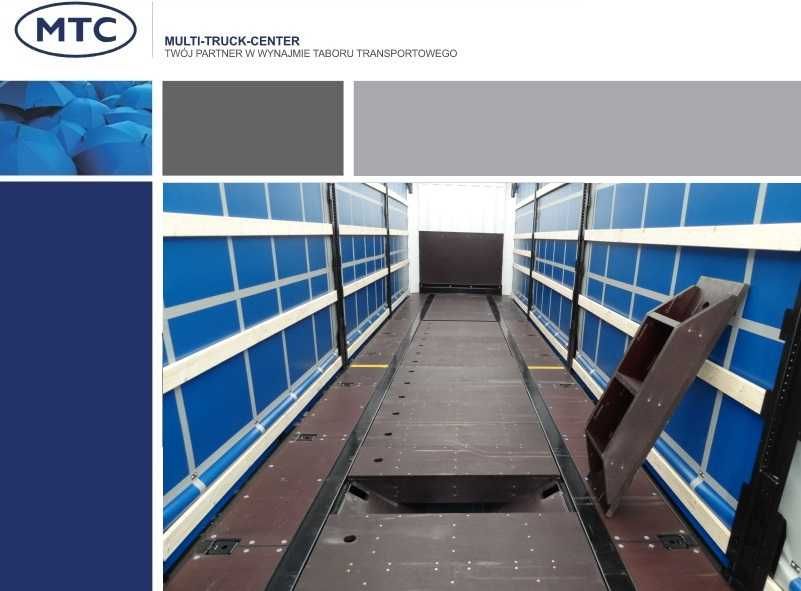 Wynajem naczepy chłodniczej najem chłodni naczep KRONE plandeka mega