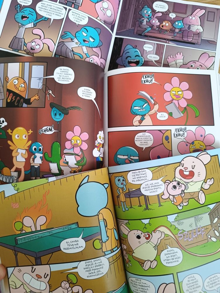 Komiksy "The Amazing World of Gumball" - 3 książki