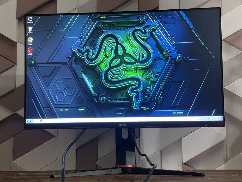 Монитор AOC 27'' 27G2U5/BK, IPS, 1920x1080, 2xHDMI/DPort/VGA, 1мс, 75г