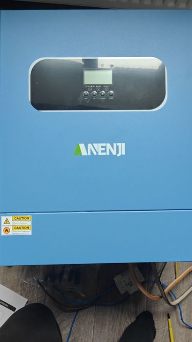 Гібридний інвертор Anenji 11 kw, 2 mppt
