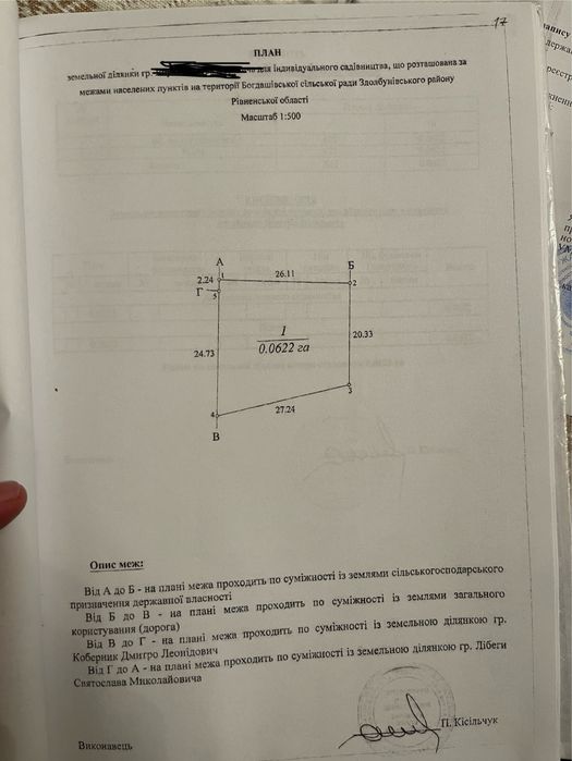 Земельна ділянка
