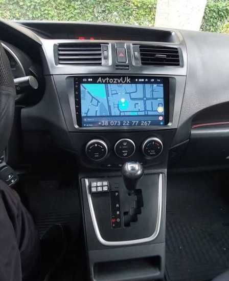 Магнитола MAZDA 5 Мазда DVD TV GPS USB 2 din дин CarPlay Android 14