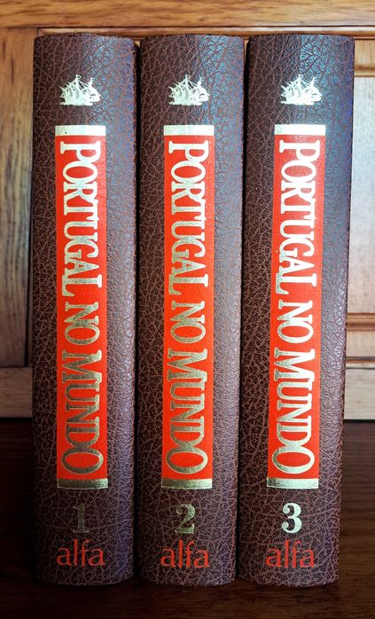 Portugal No Mundo com direcção de Luís de Albuquerque 3 volumes