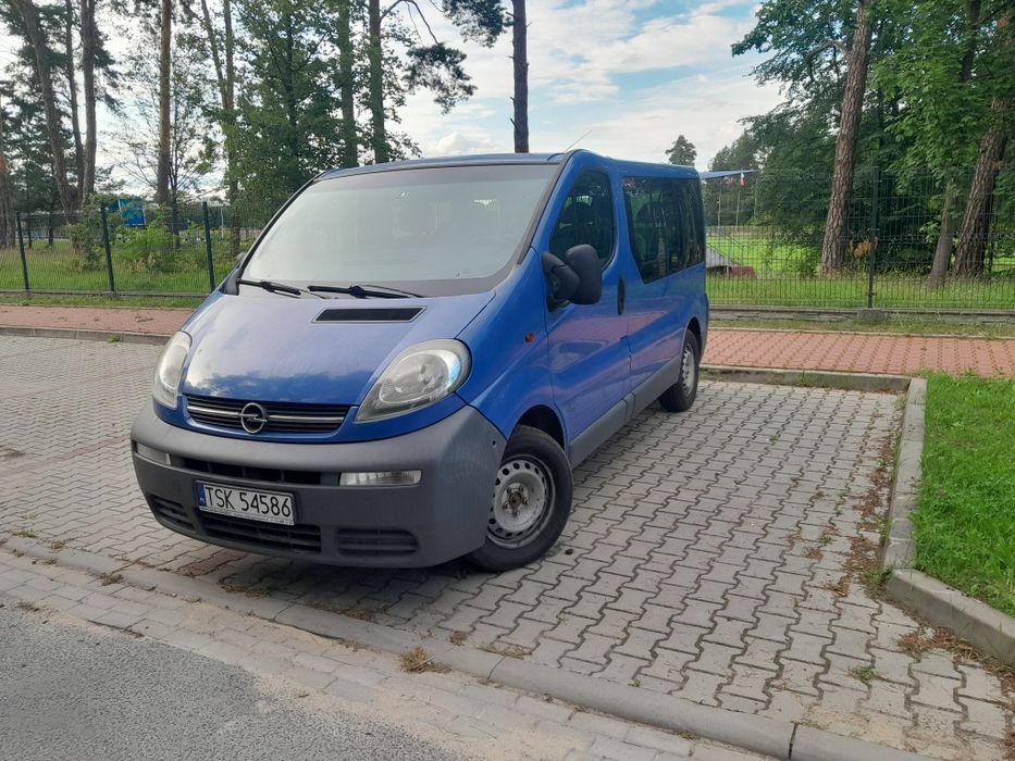 Opel vivaro 9 osobowy