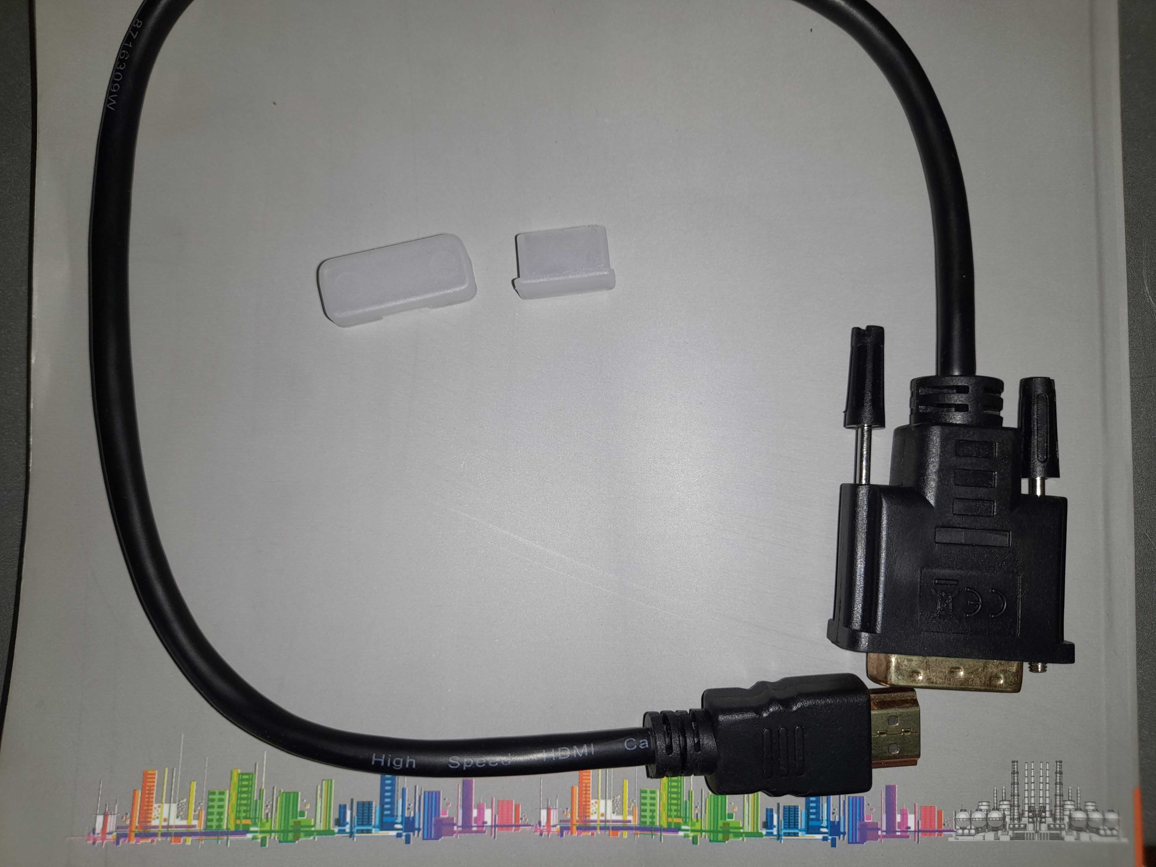 Кабель HDMI - DVI   50см