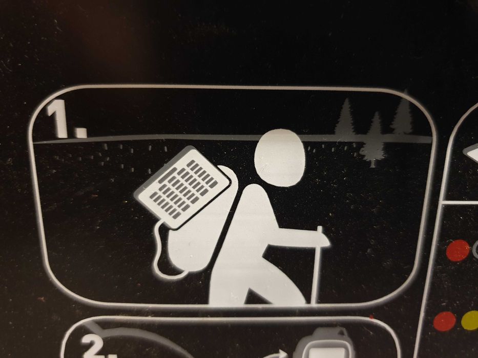 Painel Solar Portátil para carregar Powerbanks