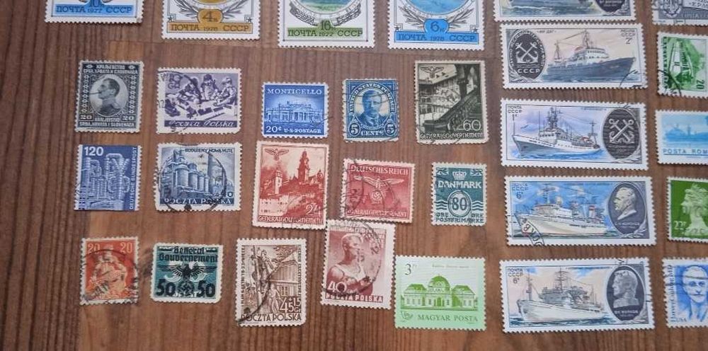 Filatelistyka znaczki pocztowe Blok Solidarność różne mix znaczków