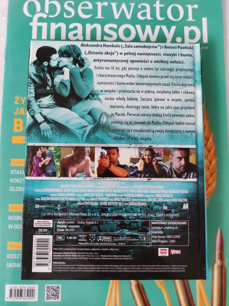 Big Love (wydanie książkowe) booklet (dvd) polskie kino, Antoni Pawlic