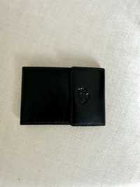 Czarny skórzany portfel Wittchen