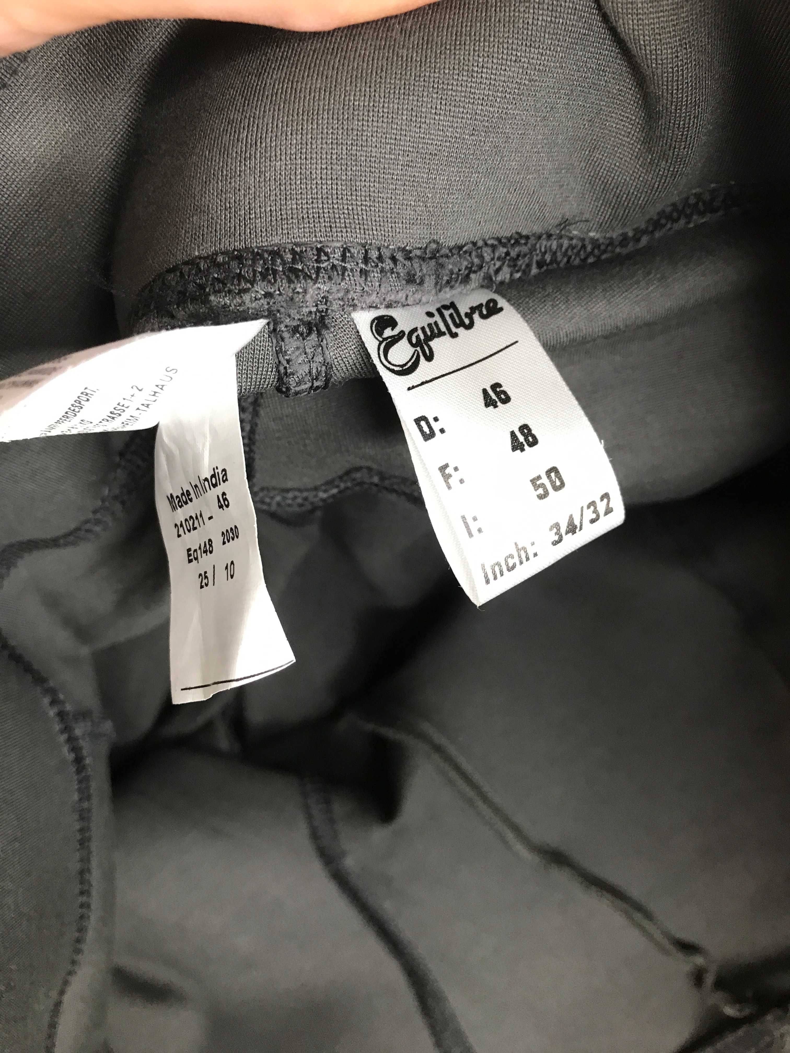 114. Legginsy jeździeckie Equilibre Isabelle, rozmiar XXXL (46)