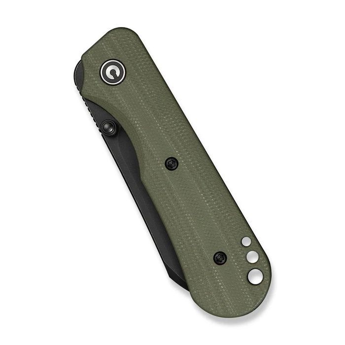 Nóż składany Civivi Crabby OD Green G10, Black Stonewashed 14C28N by