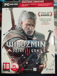 Wiedźmin III Dziki Gon 4 płyty dvd