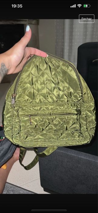 Mochila verde tropa