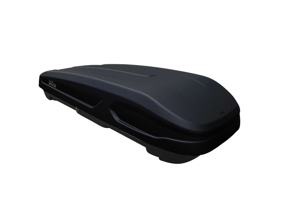Box dachowy samochodowy Inter Pack Monsun S 400 Litrów czarny mat