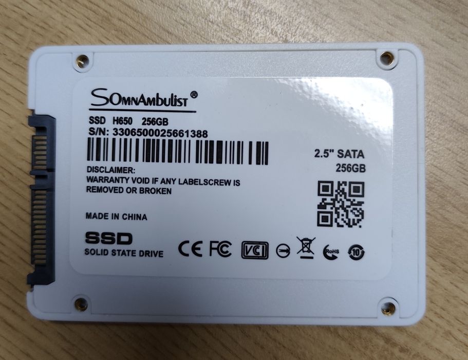 SSD W650 256GB SOMNAMBULISTI (Disco interno)